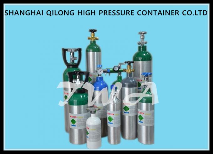 Cilindro de Gas de alta presión de 6L tamaños 140 mm exterior diámetro Hospital oxígeno tanque