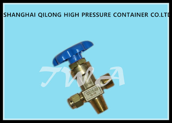 China Válvulas de cobre amarillo del cilindro de oxígeno, válvulas manorreductoras, CGA540, válvula del cilindro de gas proveedor