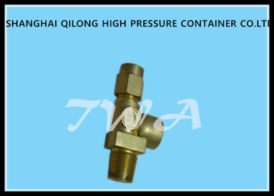 China Tipo válvulas de la aguja del cilindro de oxígeno/válvula de descarga de presión no tener grietas proveedor
