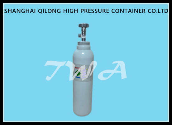 China PUNTEE el cilindro de gas de alta presión de la seguridad del cilindro de gas de la aleación de aluminio 2.82L para la bebida del CO2 del uso proveedor