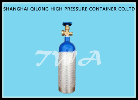 China PUNTEE el cilindro de gas de alta presión del propano de la aleación 2.82L/los cilindros de aluminio del CO2 proveedor