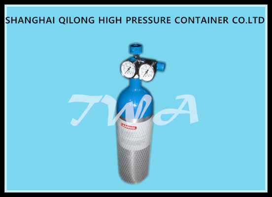 China La UE de LW-VC 2L certifica el cilindro de gas de aluminio de alta presión L cilindro de gas de la seguridad para el uso médico proveedor