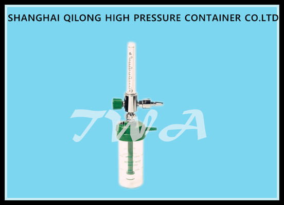 China Tipo británico solo flujómetro del regulador montado en la pared plástico del oxígeno proveedor