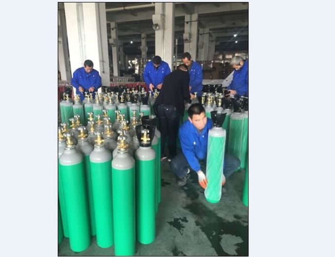 13.4L vacian el estándar del cilindro de gas ISO9809 para el uso industrial