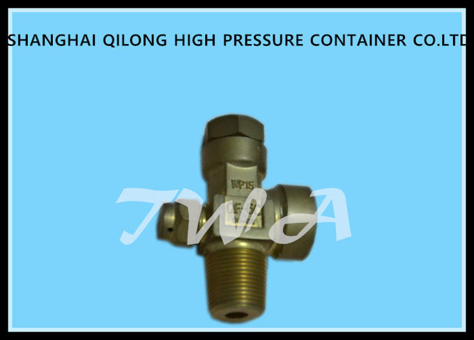 Válvula de descarga de presión ajustable de la seguridad para el cilindro de gas O2