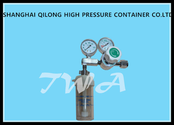 Regulador médico del tanque de oxígeno YR-86-13 para el cilindro de gas de alta presión