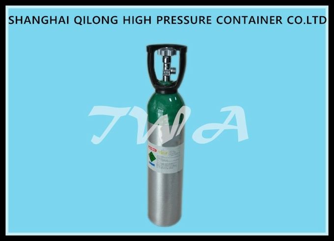 Cilindro de Gas de aluminio de alta presión 10L cilindro de Gas de seguridad médica utilizar
