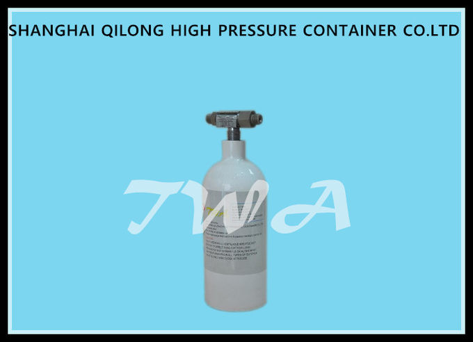cilindro de gas de aluminio de alta presión de la seguridad del cilindro de gas del PUNTO 0.7L para la bebida del CO2 del uso