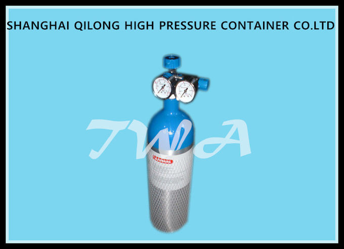 La UE de LW-VC 2L certifica el cilindro de gas de aluminio de alta presión L cilindro de gas de la seguridad para el uso médico